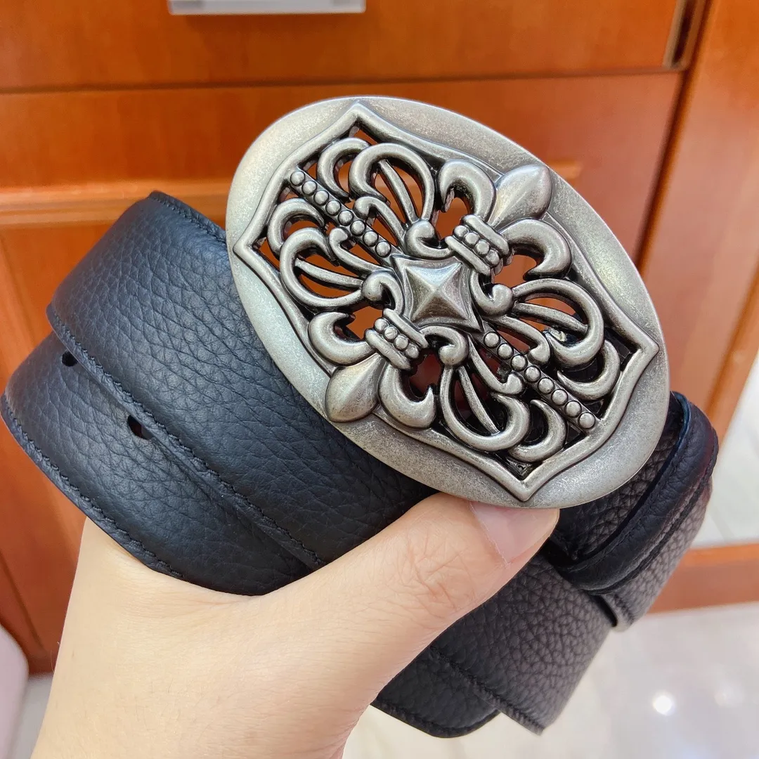 💰480💰Full package💰 💍Purchasing level 𝐂𝐡𝐫𝐨𝐦𝐞𝐇𝐞𝐚𝐫𝐭𝐬 Crow Heart Detachable model, fine hardware and first-layer lychee leather belt, very cool. Width 3.8cm
